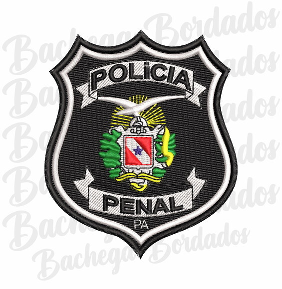 Matriz Bordado Brasão Polícia Penal Pará