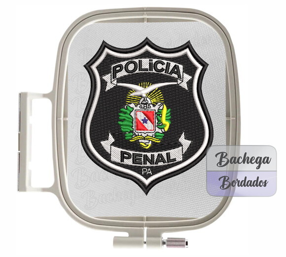 Matriz Bordado Brasão Polícia Penal Pará