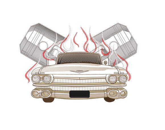 Matriz Bordado Cadillac 5