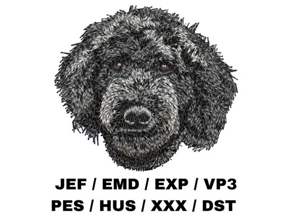 Matriz Bordado Cão Poodle