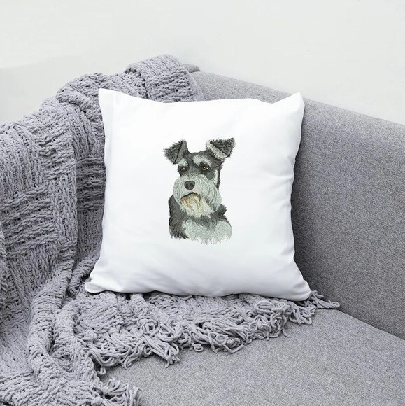 Matriz Bordado Cão Schnauzer