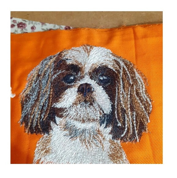 Matriz Bordado Cão Shih Tzu