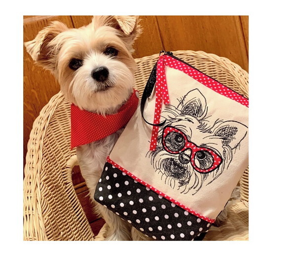 Matriz Bordado Cão Yorkie