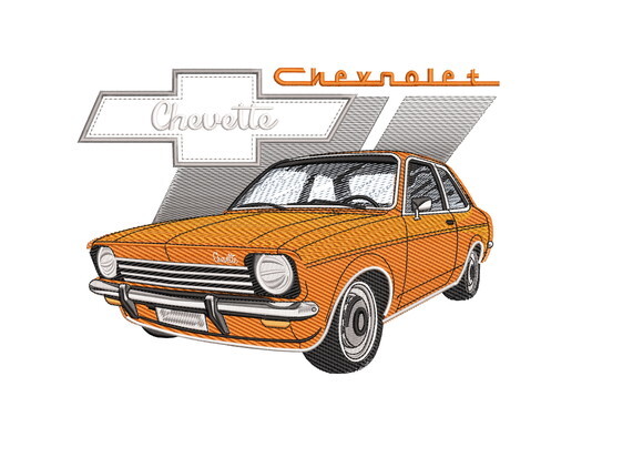 Matriz Bordado Carro Chevrolet Chevette
