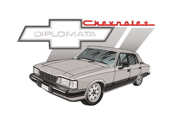 Matriz Bordado Carro Chevrolet Diplomata