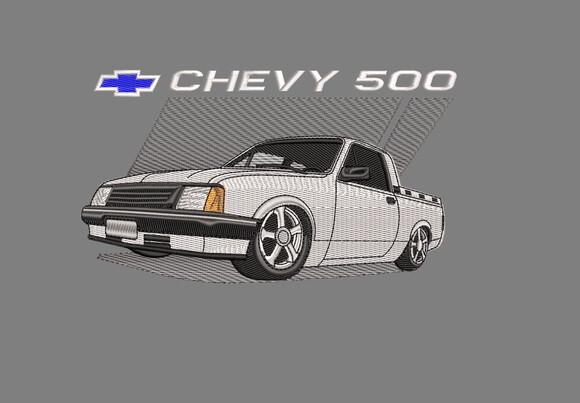 Matriz Bordado Carro Chevrolet Chevette Chevy 500