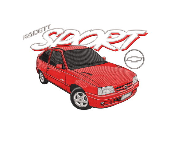 Matriz Bordado Carro Kadett Ford