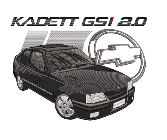Matriz Bordado Carro Kadett Gsi 2.0