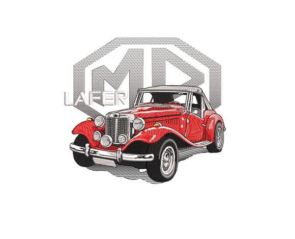 Matriz Bordado Carro Mp Lafer 1985