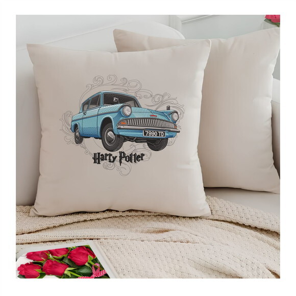 Matriz Bordado Carro Voador Harry Potter