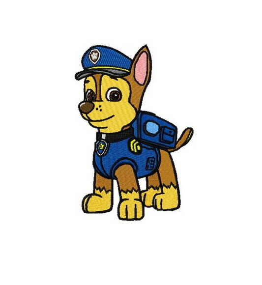 Matriz Bordado Chase Patrol - Arquivo Digital