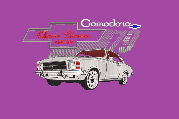 Matriz Bordado Chevrolet Comodoro 2