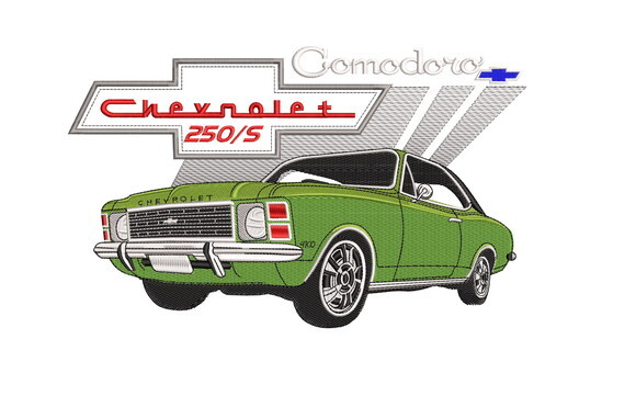Matriz Bordado Chevrolet Comodoro 1