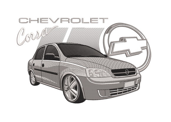 Matriz Bordado Chevrolet Corsa 2