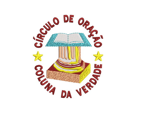 Matriz Bordado Círculo de Oração Coluna da Verdade