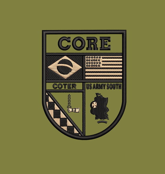 Matriz Bordado Core - US Army