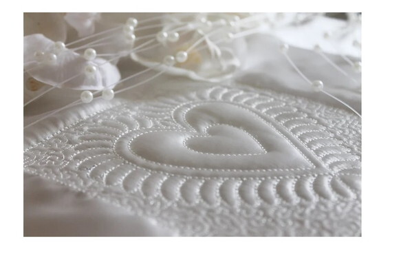 Matriz Bordado Coração Quilting