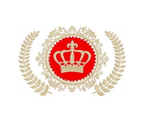 Matriz Bordado Coroa Arranjo 2