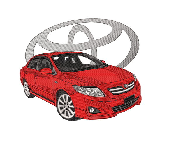 Matriz Bordado Corolla 2