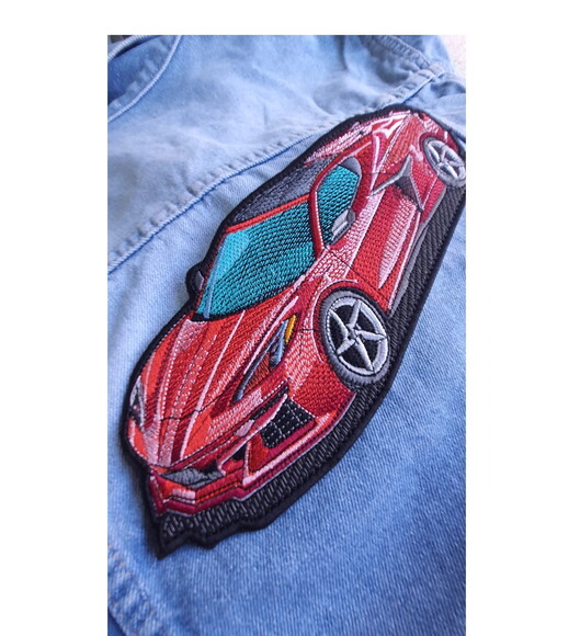 Matriz Bordado Corvette Car 2025
