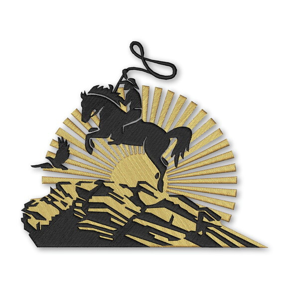 Matriz Bordado Cowboy Ocidental