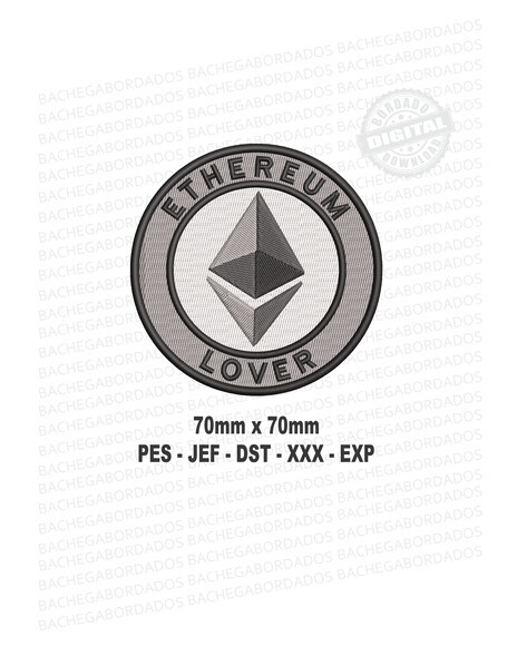 Matriz Bordado Criptomoeda Ethereum