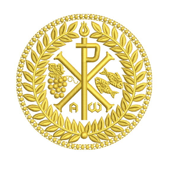 Matriz Bordado Cristograma Px Ihs
