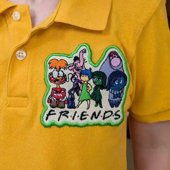 Matriz Bordado Desenho Divertidamente Friends