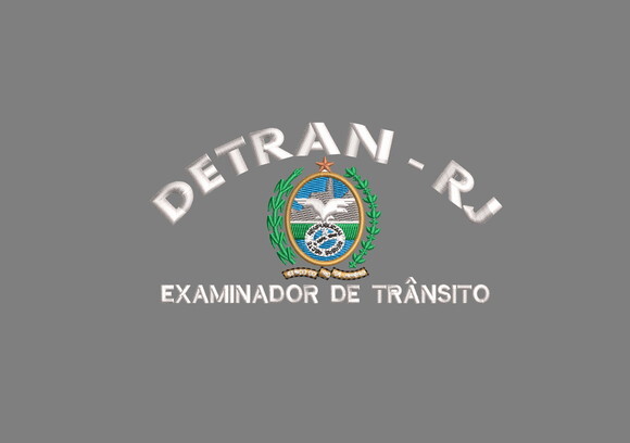 Matriz Bordado Detran Rj - Examinador de Trânsito