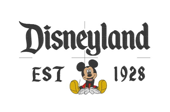 Matriz Bordado Disneyland Est