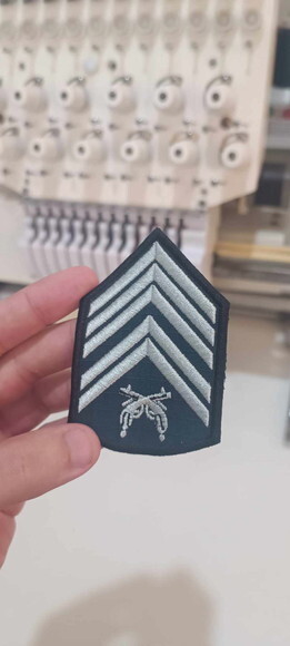 Matriz Bordado Divisa Primeiro Sargento
