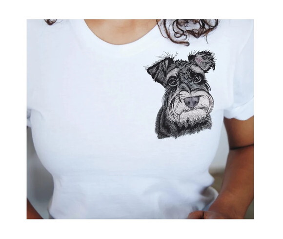 Matriz Bordado Dog Schnauzer