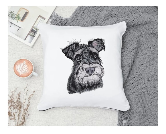 Matriz Bordado Dog Schnauzer