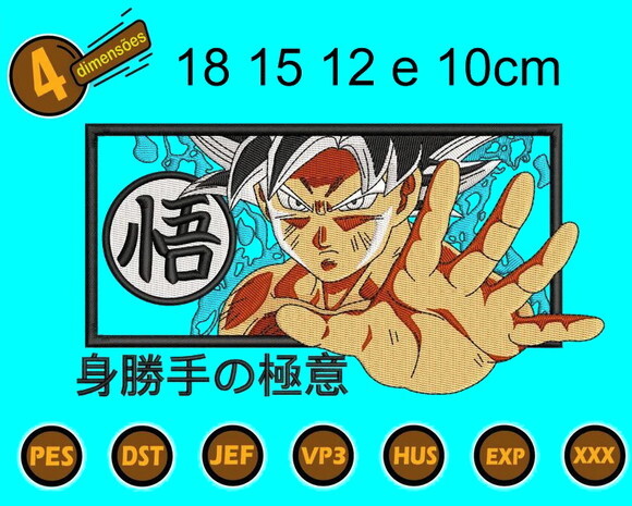 Matriz Bordado Dragon Ball Z