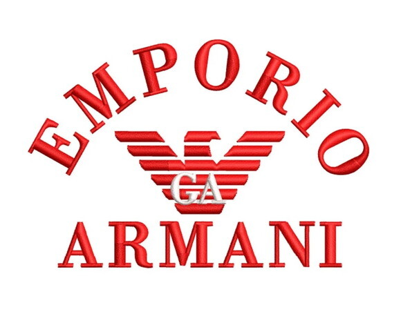 Matriz Bordado Emporio Armani Logo 2