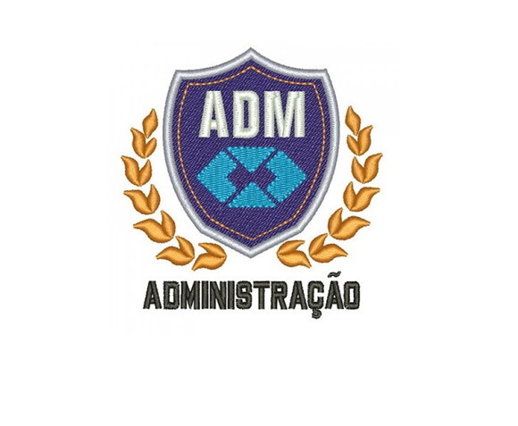 Matriz Bordado Escudo Administração