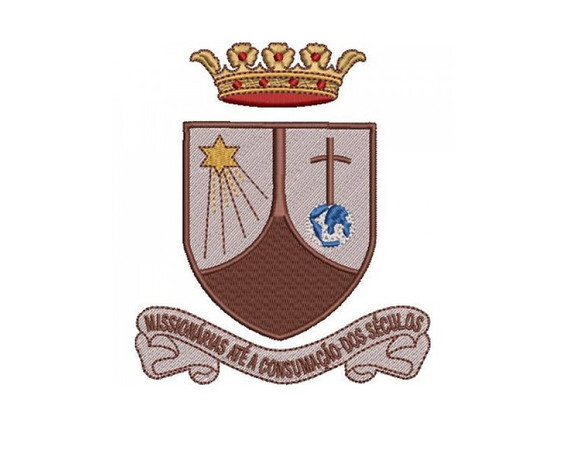 Matriz Bordado Escudo Das Missionárias 1