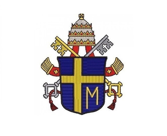Matriz Bordado Escudo do Papa João Paulo I I