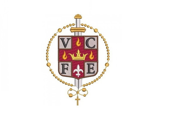 Matriz Bordado Escudo Instituto Verbo Encarnado