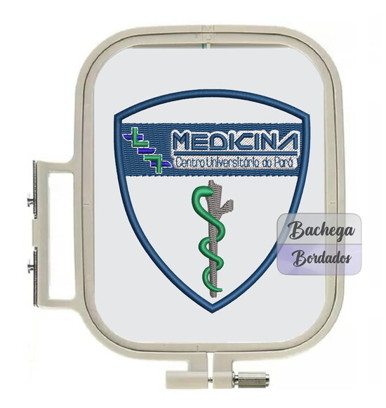 Matriz Bordado Escudo Medicina Cesupa
