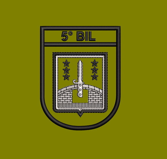 Matriz Bordado Exército 5º Bil