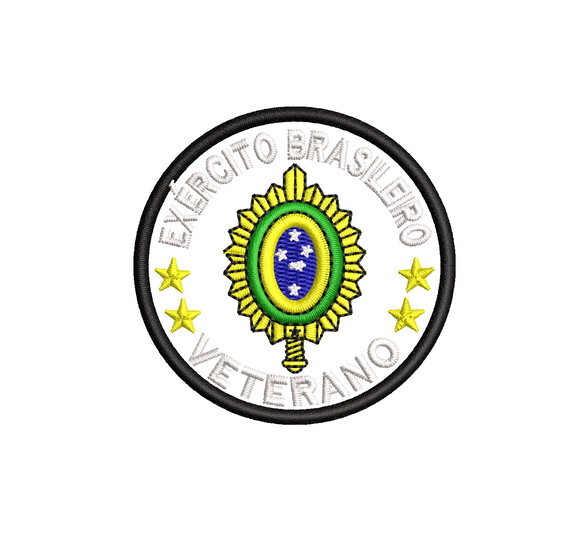 Matriz Bordado Exército Brasileiro Veterano