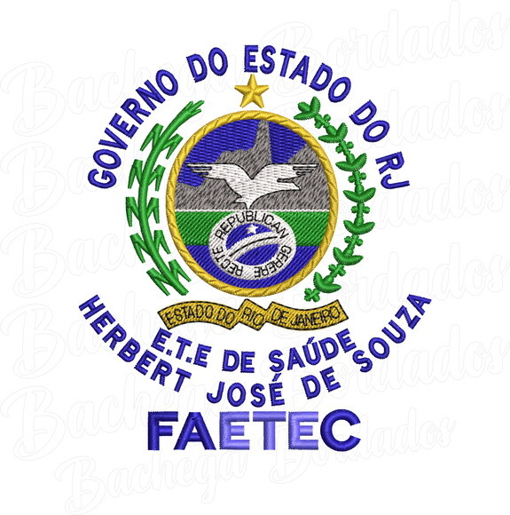 Matriz Bordado Faetec - Rio de Janeiro