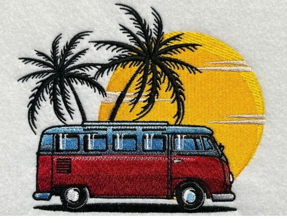 Matriz Bordado Férias de Verão