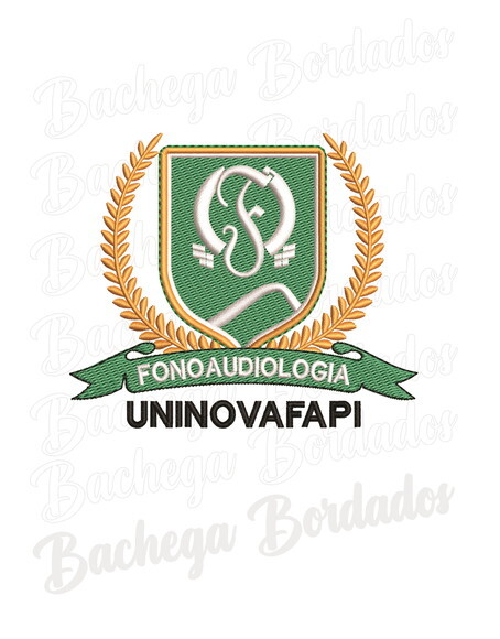 Matriz Bordado Fonoaudiologia Uninovafapi