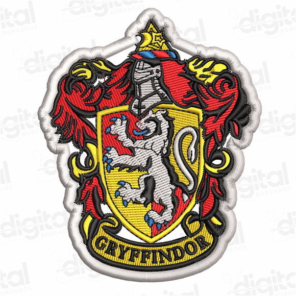 Matriz Bordado Grifinória Harry Potter - Gryffindor
