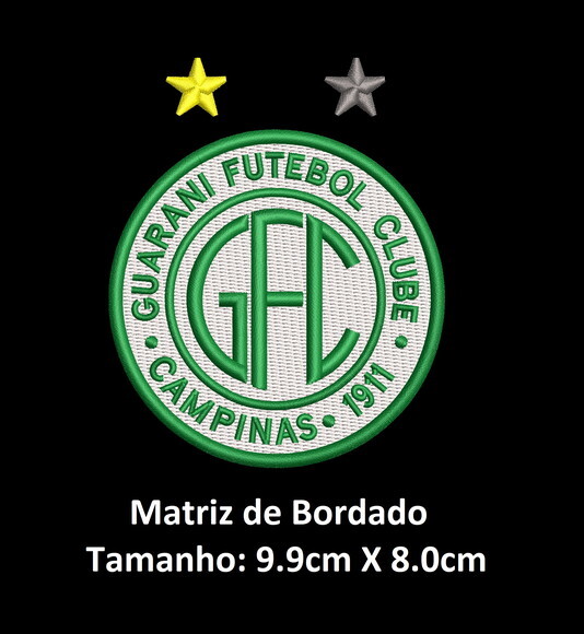 Matriz Bordado Guarani Futebol Clube - Gfc