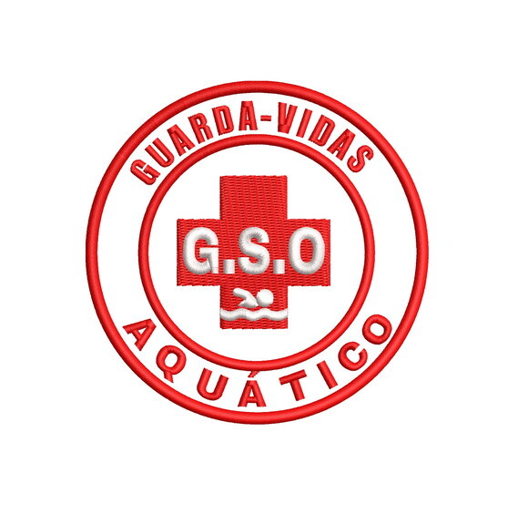 Matriz Bordado Guarda Vidas Gso Aquático