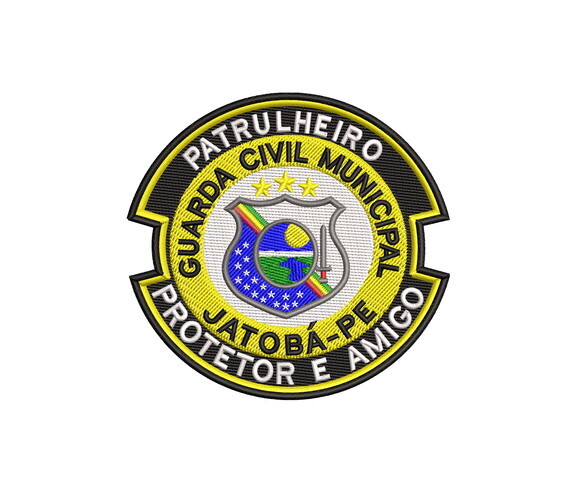 Matriz Bordado Guarda Civil Municipal - Jatobá Pe