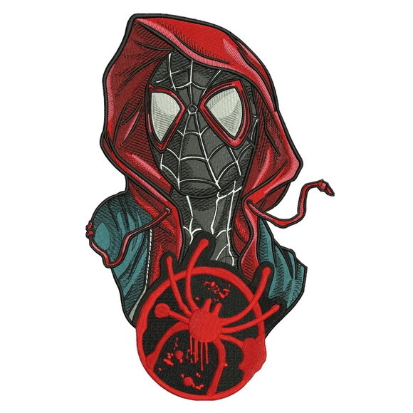 Matriz Bordado Homem Aranha - Spiderman Rosto